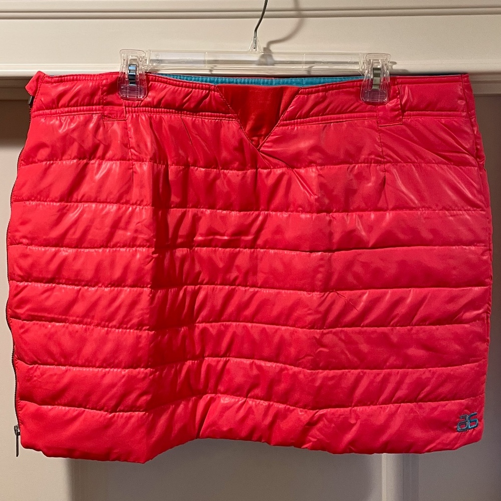 quilted running/ski skirt